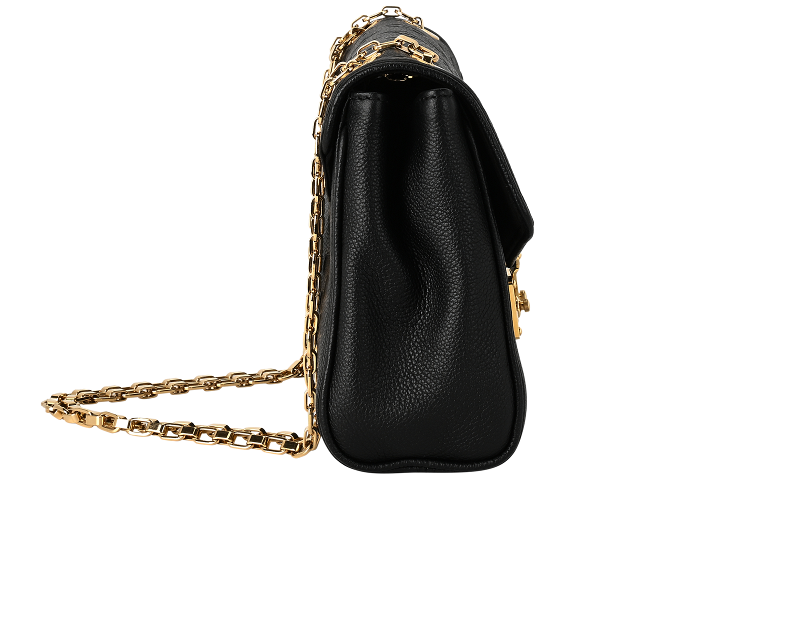Saint Germain PM, &pound;1,200, Handbags, Black, Leather, Side view